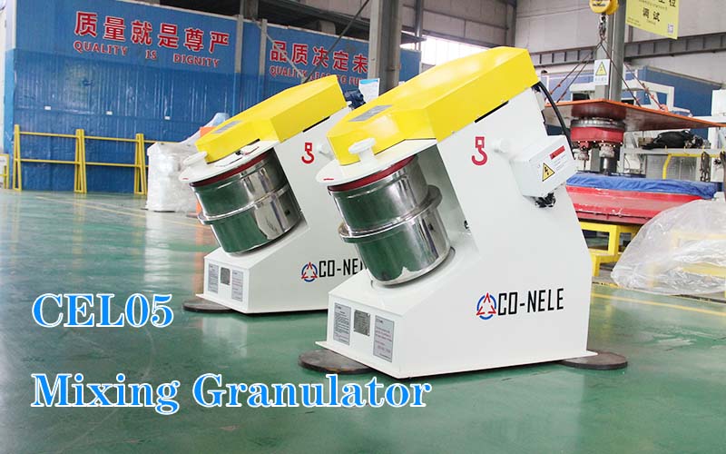 Granulación de mezclador intensivo inclinado